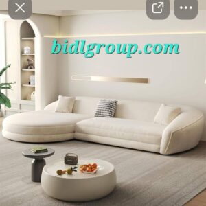 Premium Fabric Sofa | Bidl-BT-355 | Luxury Cotton Fabric Sofa with Super Soft Foam | BIDL Group