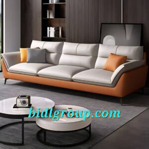 Premium Leather Sofa | Bidl-BT-361 | Luxury Artificial Leather Sofa with Super Soft Foam | BIDL Group