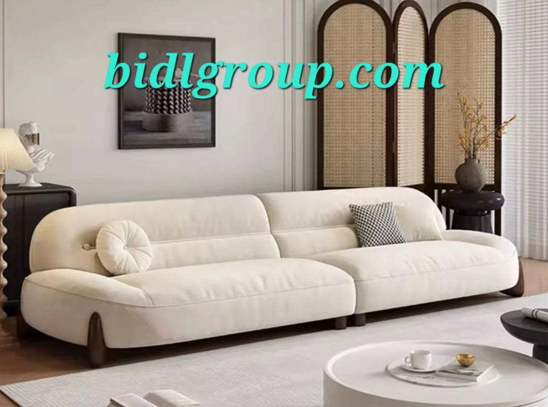 Premium Fabric Sofa | Bidl-BT-366 | Cotton Fabric Luxury Sofa with Super Soft Foam | BIDL Group