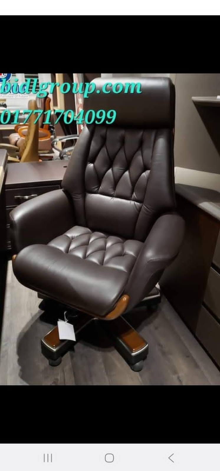 Luxury Boss Chair CT-710 | Premium Executive CEO Chair | BIDL Group