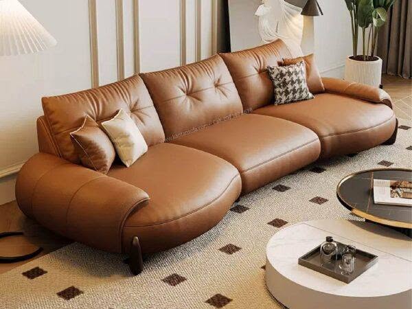 BIDL Sofa | Bidl-BT-353 | World-Class Premium Leather Sofa with Super Soft Foam | BIDL Group
