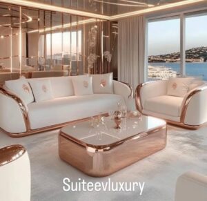 Luxury Sofa Set | 3+1+1 Premium Sofa with Centre Table | Model: Bidl-BECO 709 | BIDL Group