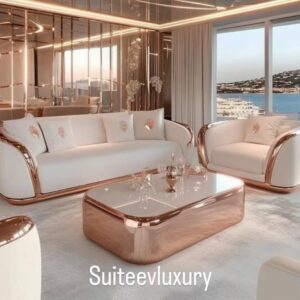 Luxury Sofa Set | 3+1+1 Premium Sofa with Centre Table | Model: Bidl-BECO 709 | BIDL Group