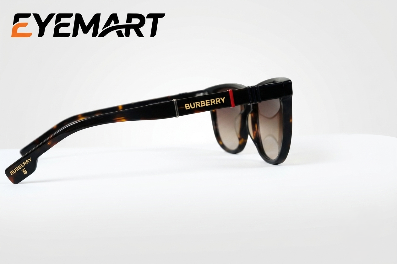 Burberry Heritage Tortoise Acetate Sunglass