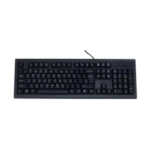 A4TECH KRS-82BD (Extended Version) Black Wired Multimedia Keyboard with Bangla