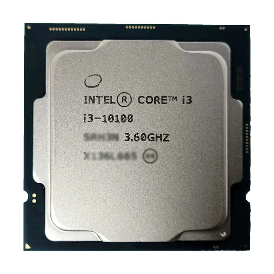 Intel 10th Gen Comet Lake Core i3 10100 3.60GHz-4.30GHz LGA1200 Socket Processor